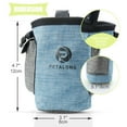 thumbnail image 2 of Dog Treat Training Pouch Pet Training Accessory Treat Kibble Holder Blue, 2 of 7