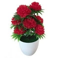 thumbnail image 2 of wirlsweal 1Pc Artificial Chrysanthemum Bonsai Potted Plant Landscape Home Floral Decor, 2 of 10