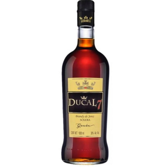 Pack de 6 Brandy Ducal 7 Solera Gascón 1 L Ducal 7