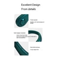 thumbnail image 5 of Ventilador portátil de verano de 1200 mAh para colgar en el cuello, refrigeración rápida, recargable por USB, ventilador sin aspas portátil de 3 engranajes (color: Verde), 5 of 5