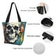 thumbnail image 4 of Disketp Modern Hip-Hop Skull Bolsa de Hombro Casual para Mujer, Bolso Cruzado para Compras, Viajes y Uso Diario, 4 of 6