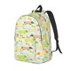 thumbnail image 1 of Disketp Dachshund Dog Puppy print Canvas Backpack Lightweight Travel Daypack Student Rucksack Laptop Backpack-Small, 1 of 5