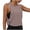 Brown, variant on Wide Strap Tanks Top for Women Open Side Crop Striped Print Loose Blouse Summer Athletic Running Camisole Brown XL