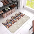 thumbnail image 3 of MKHERT Ornamental Background with Flower Ribbon Stripes Doormat Rug Home Decor Floor Mat Bath Mat 30x18 inch, 3 of 3