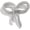 Silver, variant on Gold Bow Brooches Shawl Pin for Women Trendy Designer Christmas Bow Tie Statement Brooch Minimalist Bowknot Brooches Lapel Pins Valentine's Day Gifts