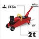thumbnail image 2 of Gato Hidraulico 2 Toneladas Con Maletín Higgp-2tm High Power, 2 of 5