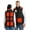 Black, variant on Aimik Hanes Heated Vest for Men and Women Lightweight Warm Sleeveless Down Jacket Usb Electric Vest with Heat Sheets Washable Heated Vest(Not Battery)-Black XL