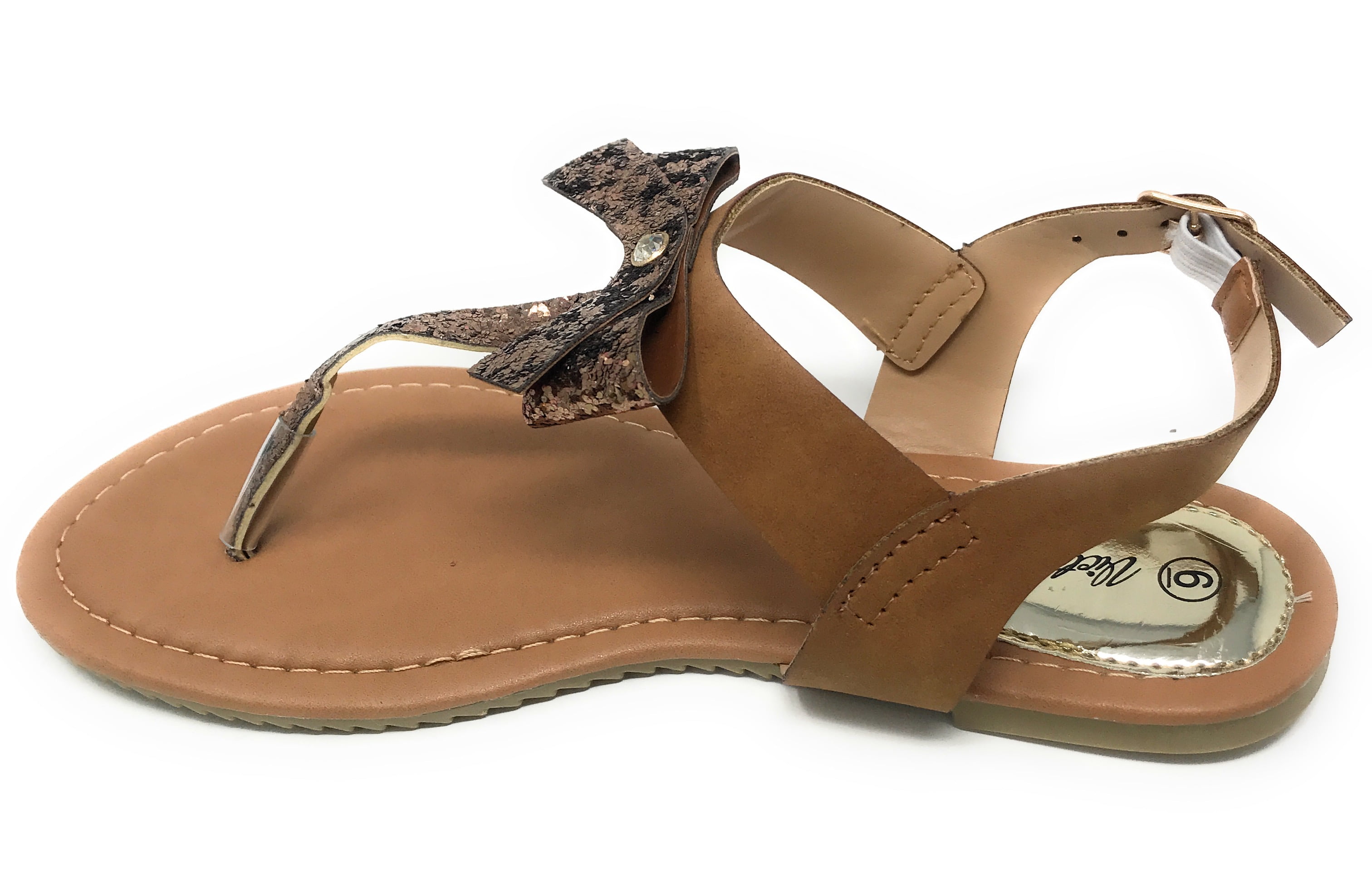 Victoria K T-Strap Bow Sandal