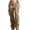 Khaki, variant on Honeeladyy Women Baggy Cargo Pants High Waist Straight Wide Leg Y2K Cargo Pants Multiple Pockets Birthday Gifts for Mum Khaki S