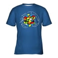 thumbnail image 3 of WOYY Boys Graphic T-Shirt Short Sleeve Crew Neck Tshirt Summer Casual Tee, Blue, 3 of 3
