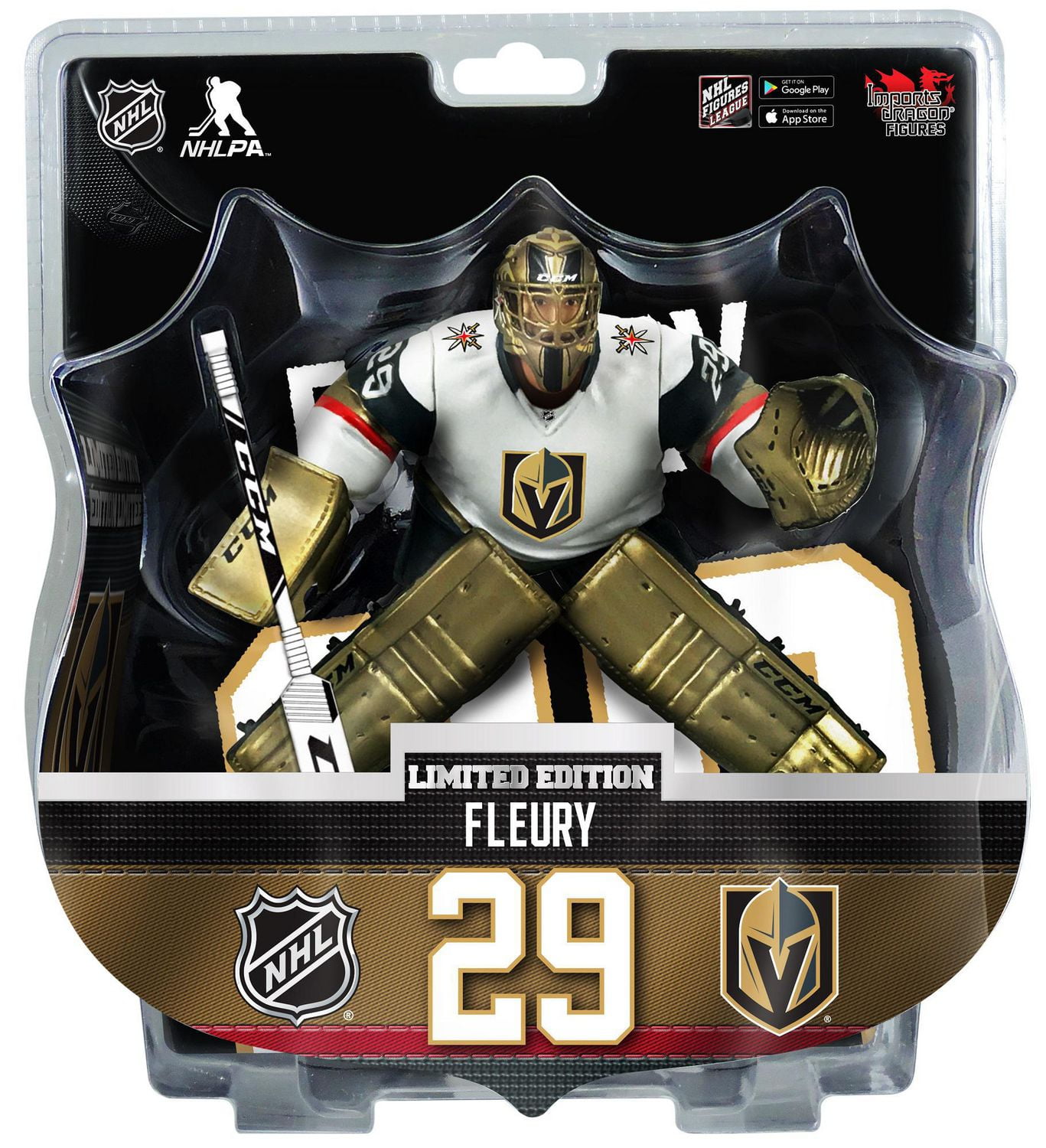 NHL 6" Figure - Marc-Andre Fleury - Vegas Golden Knights