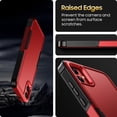 thumbnail image 5 of for Samsung Galaxy A04E Case, [Shockproof] Military Grade Proof Protection [Dropproof] Rugged Protective Heavy Duty Phone Case Cover for Samsung Galaxy A04E (Red), 5 of 15
