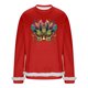 thumbnail image 3 of RKSTN Carnival Party Sweatshirts for Men Oversized Crew Neck Carnival Graphic Print Versatile Fleece Sweatshirt Mens Casual Round Neck Relaxed Fits Comfy Pullover Sweatshirt Top Fall Winter Clothes, 3 of 7