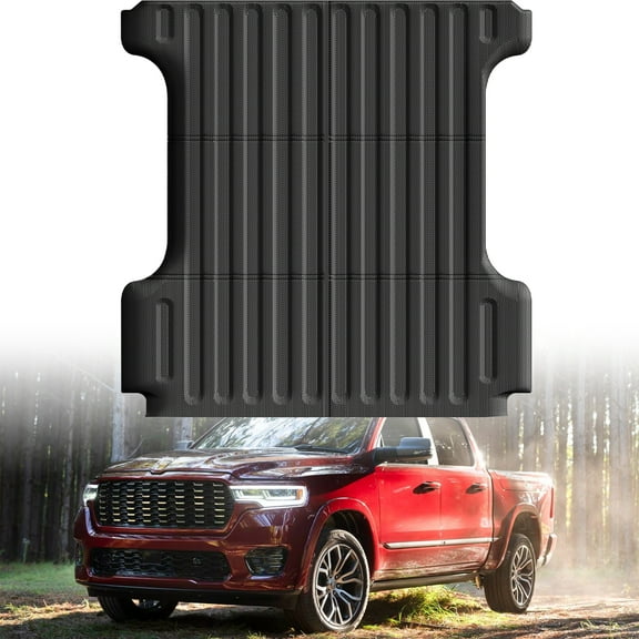 5.7ft Truck Bed Mat for Ram 1500/1500 RHO 2019-2026 & RAM 1500 Classic 2019 TPE