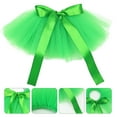 thumbnail image 1 of BESTYASH 1Pack St Patrick S Gauze Flared Skirt For Events 11 5X5 5In, 1 of 8