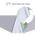 thumbnail image 2 of 60x84 Inch Light Grey Rectangle Tablecloths Morandi Series Heavy Duty Washable Fabric Table Cloth Waterproof Durable Solid Table Cover for Kitchen Dining Party Buffet Home Picnic Wedding, 2 of 7