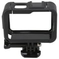 thumbnail image 4 of Protective Housing Case Black Removable Cold Shoe Frame Mount Housing Case for Hero 9 10 Sport Cameras, 4 of 8