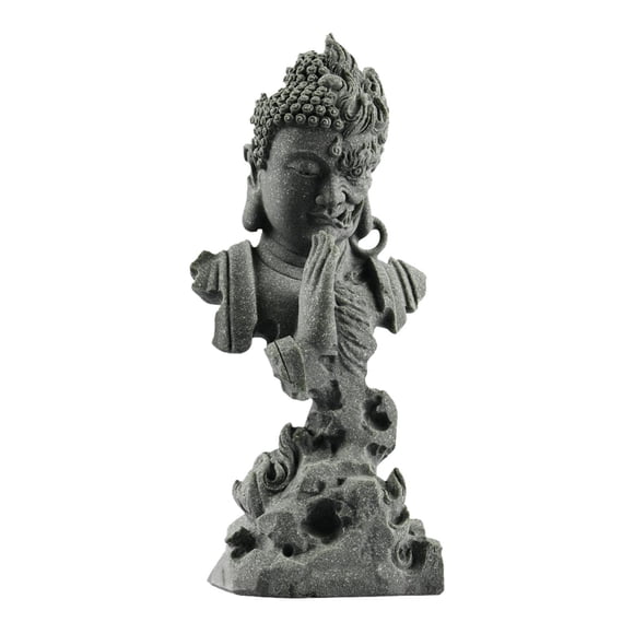 Estatua de Buda tallada, adorno decorativo para el hogar, artículo de colección, figura de escritorio, decoración de mesa para .