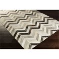 thumbnail image 3 of Surya Trail TRL-1129 120x168" Rectangle Modern Leather Rug in Gray/Charcoal, 3 of 6