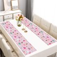 thumbnail image 2 of Pink Ballerina Princess Pattern Summer Placemats Table Placemats Set Of 6-Linen Kitchen Washable Placemats Table Mats 11.8"x17.7"Non-Slip Heat Resistant, 2 of 5