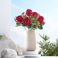 thumbnail image 4 of Ramo De Flores Realista Para El Hogar Arreglos Florales Artificiales A Tamaño Real Para El Salón Bodas Y, 4 of 4