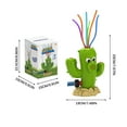 thumbnail image 3 of Luxcidy 2-in-1 Sprinkler for Kids,Water Sprinklers T Ball Set for Kids,Water Baseball Outdoor Toys for Backyard Water Fun (Cactus sprinkler,B), 3 of 3