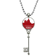 thumbnail image 1 of Venecia Italia rojo patron de referencia Colgante Collar Vintage Llavero Plata Joyas Unbranded M, 1 of 3