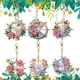 thumbnail image 3 of (YSK030) Llavero Con DIY (diamante Forma Especial Doble Cara) 6 Uds Timón Flores, 3 of 9