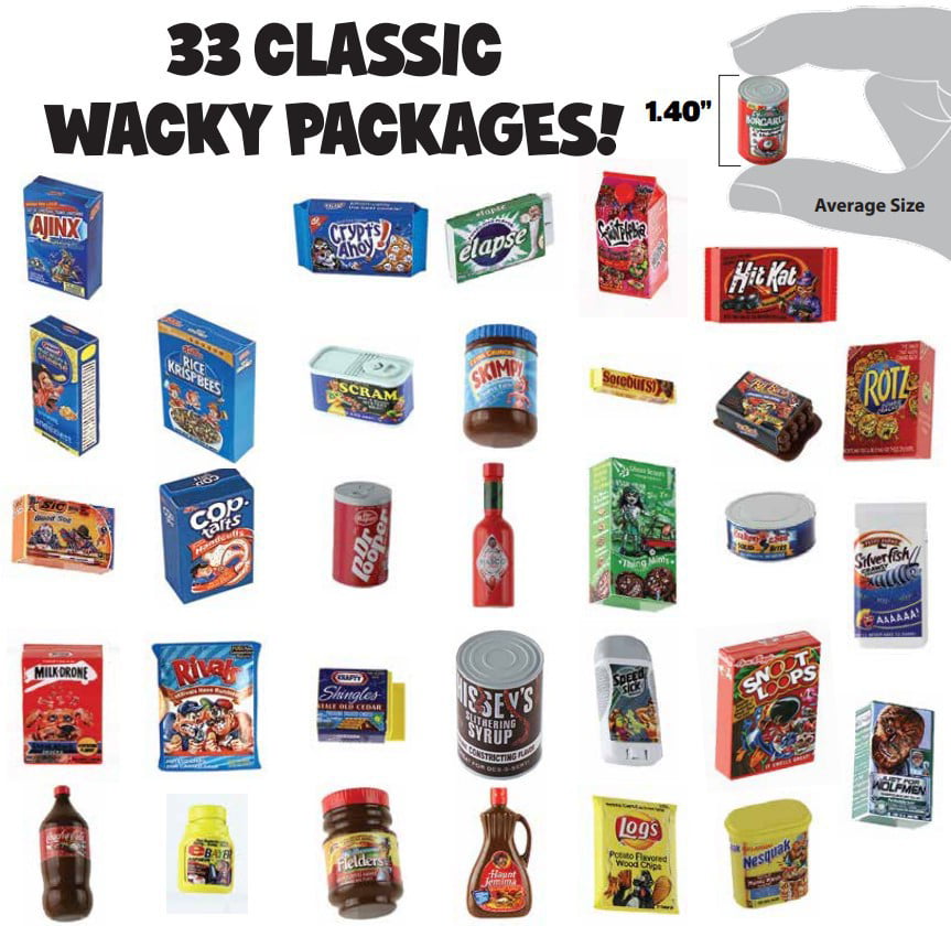 WACKY PACKAGES ANS5 COMPLETE SET 1-55     PACK FRESH 