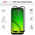 thumbnail image 3 of [2-Pack] For Motorola Moto G7 Supra / G7 Power SuperGuardZ Tempered Glass Screen Protector [Full Coverage, Edge-To-Edge Protection], Anti-Scratch, Anti-Shock, 3 of 4