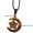 Tiger Eye, variant on Beads Star Moons Crystal Necklace Gemstone Crescent Pendant Gift Healing Reiki-Tiger Eye