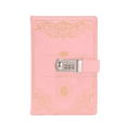 thumbnail image 1 of Agenda De Cuero Con Candado Diario Personal 150 Hojas A5 rosa, 1 of 3