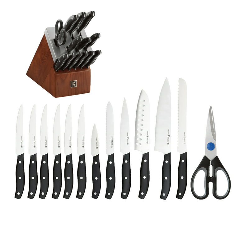Henckels Definition 14-pc Self-Sharpening Knife Block Set - Black