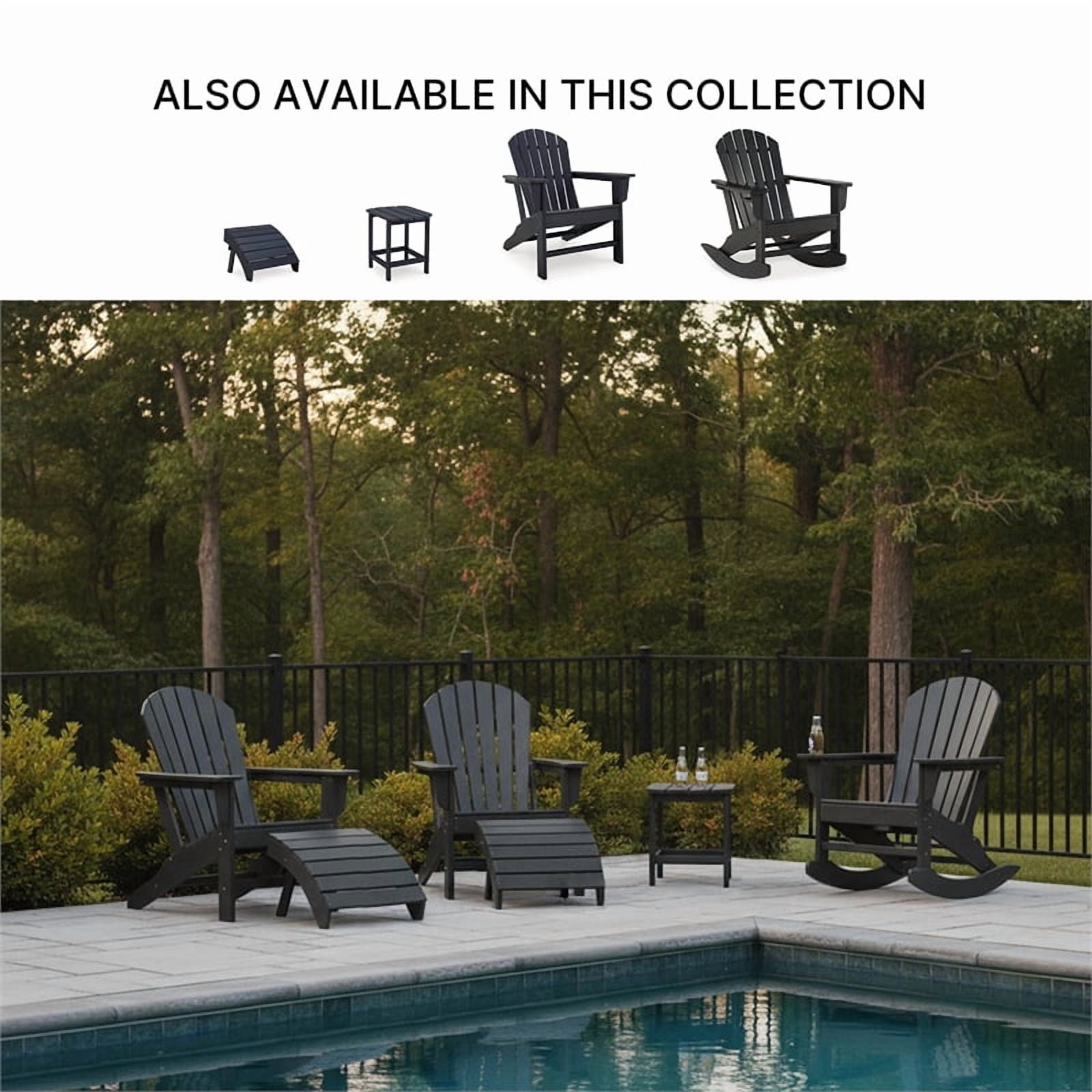 Signature Design by Ashley Atoll Calyx Adirondack Chair