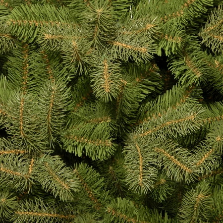 National Tree Company Downswept Douglas 7 Foot Crush Artificial Unlit Christmas Tree with Crush Resistant Branch Tips and Metal Stand, Green