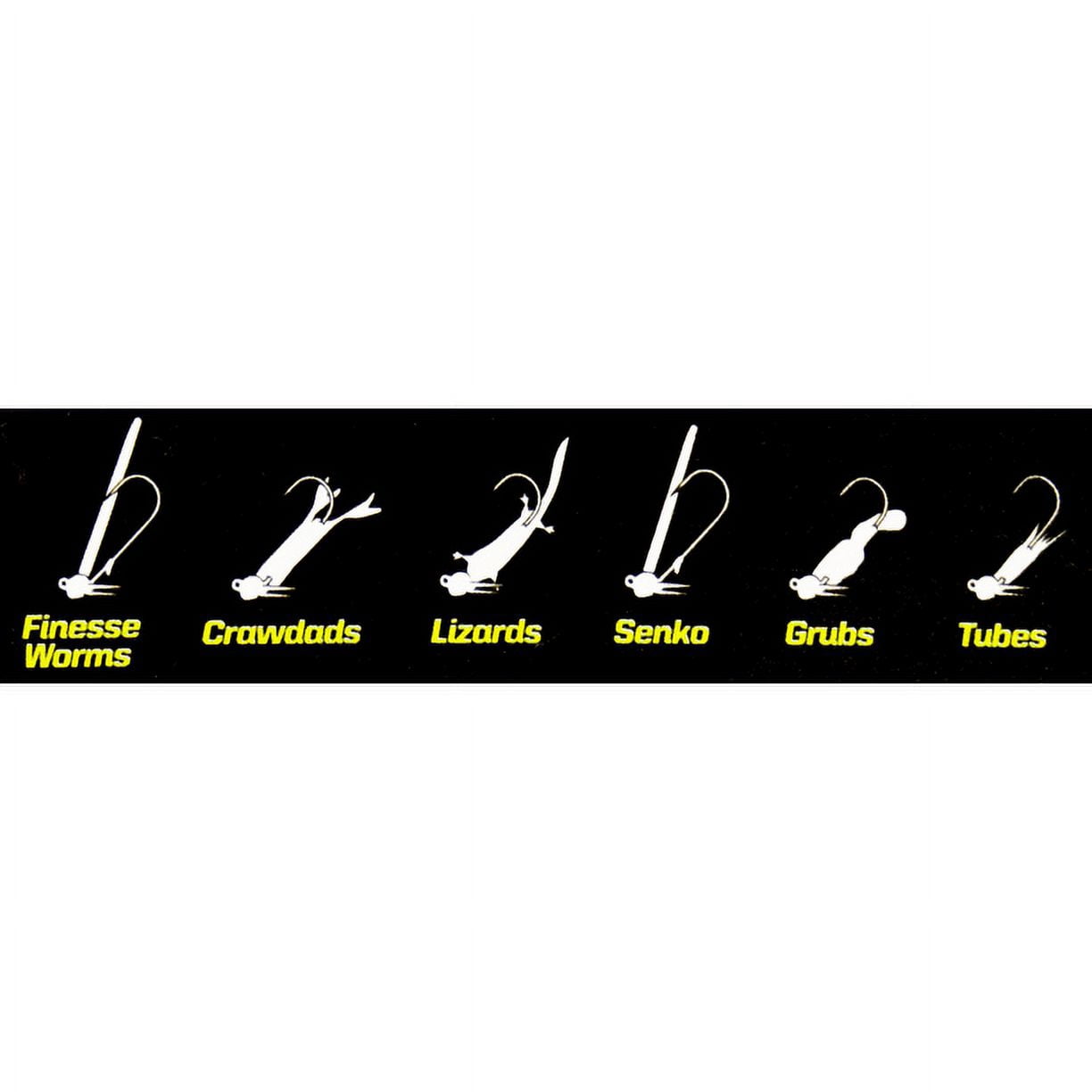 Perfection Lures Sure Hook Up Perfection Lures 3/16 oz Shaky Head Bass Lure - Black