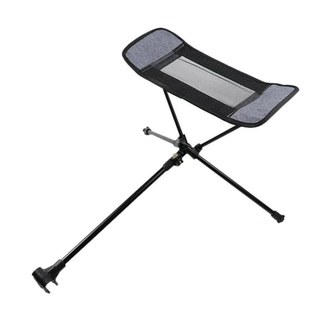 Silla Plegable Sharpla Reposapiés Antideslizante Gris