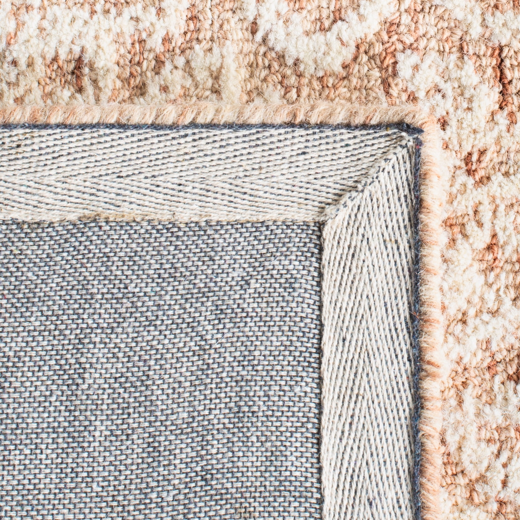 SAFAVIEH Capri Oralee Medallion Area Rug, Rust/Ivory, 4' x 6'