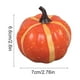 thumbnail image 3 of Decoración de calabaza de Halloween | Adorno artificial de frutas y verduras | Atrezzo de plástico naranja, decoración de escritorio y ventanas | Duradero, fácil de limpiar, de varios tamaños, 3 of 6