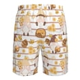 thumbnail image 6 of Naloa Cute Bee Gnome2 Men's Beach Shorts, Surfing shorts, Swim trunks, Quick Dry Swim Trunks for Surfing Beach Fun - XX-Large, 6 of 9