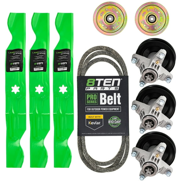 8TEN Blade Spindle Belt Idler Kit for White Outdoors 50 inch GT950H MK1005677