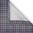thumbnail image 6 of Ambesonne Checkered Grommet Curtain, Scotland Country Tile, 50" x 54", Violet Pale Blue Salmon, 6 of 6