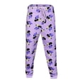 thumbnail image 1 of Pantalón Minnie Mouse Talla 6 Tipo Jogger con Diseño Estampado Caritas Lila, 1 of 3