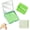Green tea, variant on Oil Blotting Sheets for Face, 100Pcs Face Blotting Sheets Bring 100 PCS refills forOily Skin with Mirror & Makeup Puff, Keeps Makeup Fresh All Day,Oily Skin Blotting Paper for Women (B.Charcoal)