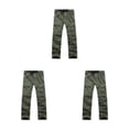 thumbnail image 3 of Sonducket Pantalones de verano 2 en 1 para hombre con bolsillos laterales Senderismo Viajar Camping Pantalones largos desmontables geniales Type1 NO1, 3 of 5