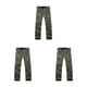 thumbnail image 3 of Sonducket Pantalones de verano 2 en 1 para hombre con bolsillos laterales Senderismo Viajar Camping Pantalones largos desmontables geniales Type1 NO1, 3 of 5