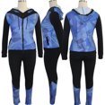 thumbnail image 2 of Akmipoem 2 Piece Tracksuit Women Graphic Hoodie Jacket Sweatsuit Outerwear Outfits Jogger Set, 2 of 5