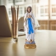 thumbnail image 4 of Resina Gassho Luther Virgen Estatua Arte Religioso Nuestra Señora Escultura Decoración (30cm) Ehuebsd Libre de BPA, 4 of 7