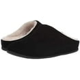 thumbnail image 6 of Fitflop Chrissie Women's Suede Shearling Slippers N28-001, 6 of 6