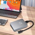 thumbnail image 1 of Lector de tarjetas CFexpress tipo B Lector de tarjetas CFexpress tipo B USB 3.2 10Gbps con cable USB C a USB C/A para SLR, 1 of 7